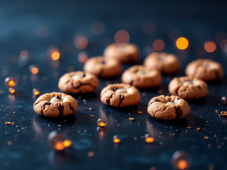 Immagine che rappresenta i cookie di un sito web come piccoli file digitali.